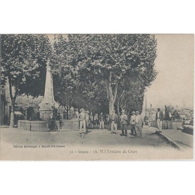 Grasse - La fontaine du Cours